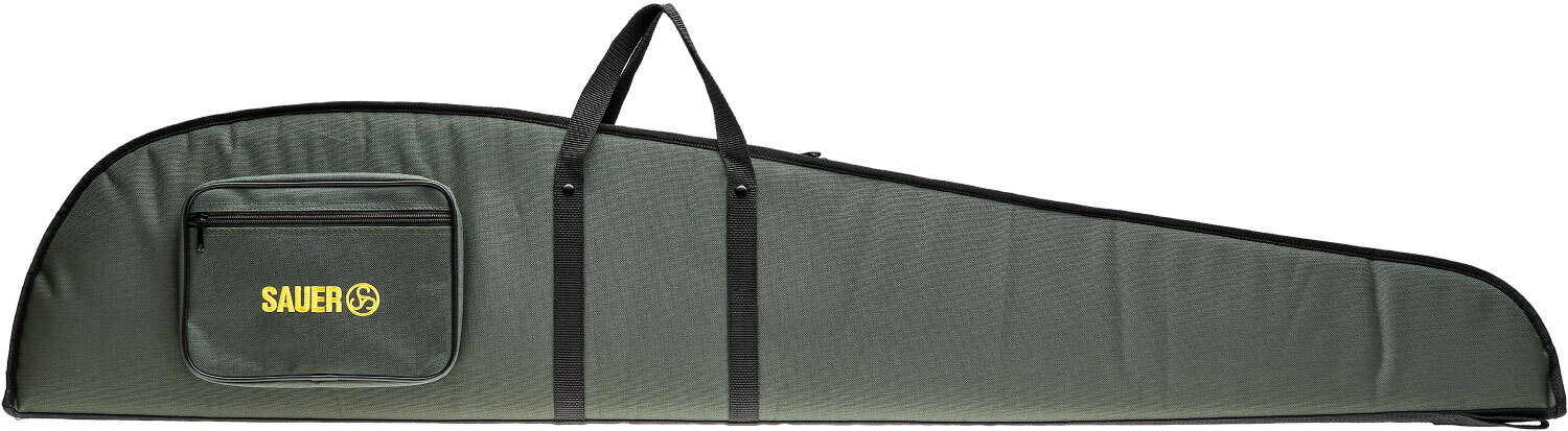 Чехол для оружия Sauer. Длина - 129 см. Цвет - зеленый.