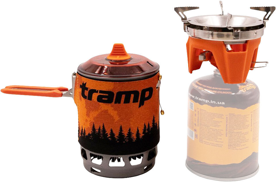 Система для приготовления пищи Tramp. 0.8 L. Оранжевый