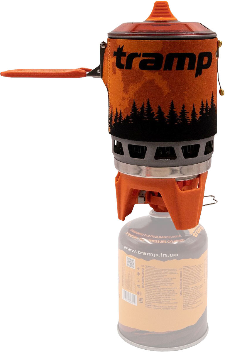 Система для приготовления пищи Tramp. 0.8 L. Оранжевый