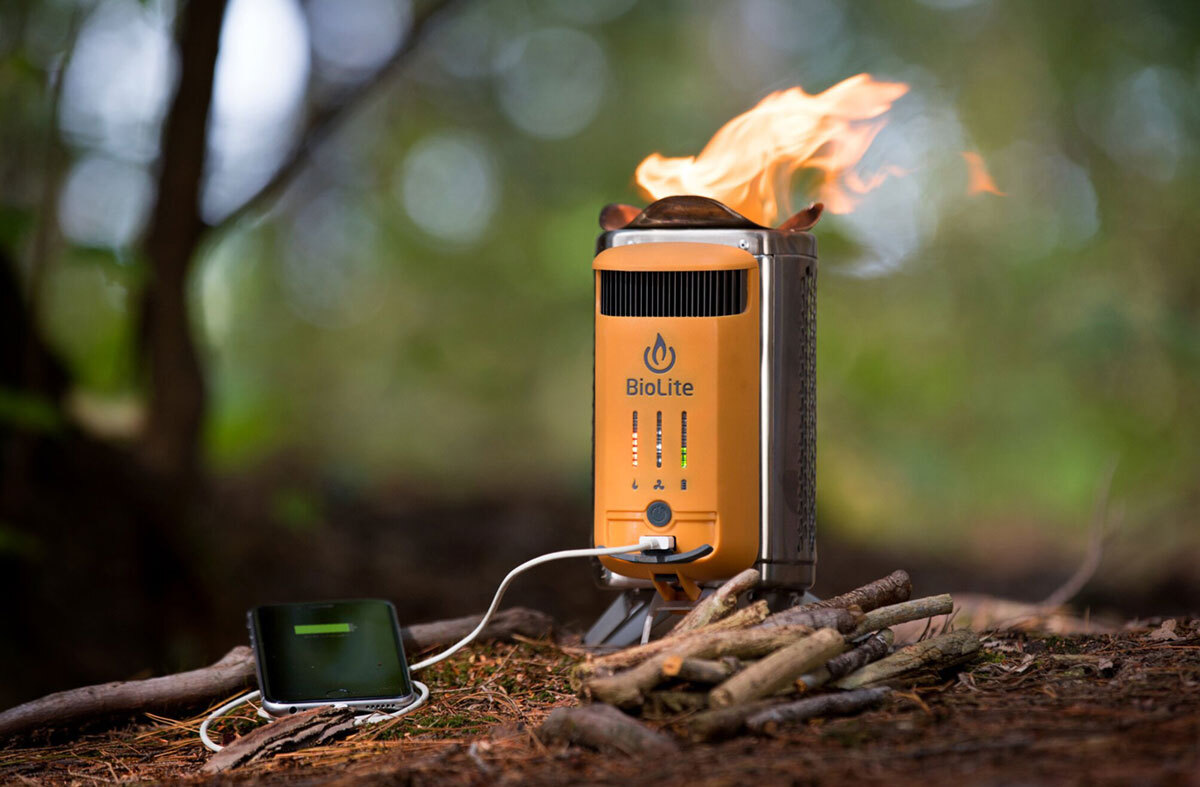 Горелка на дровах Biolite Campstove 2+ кемпинговая зарядка