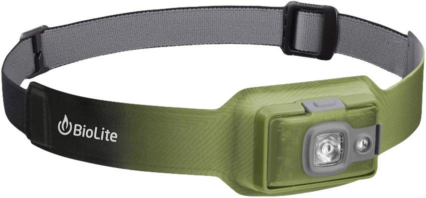 Фонарь налобный Biolite Headlamp 200. Moss green