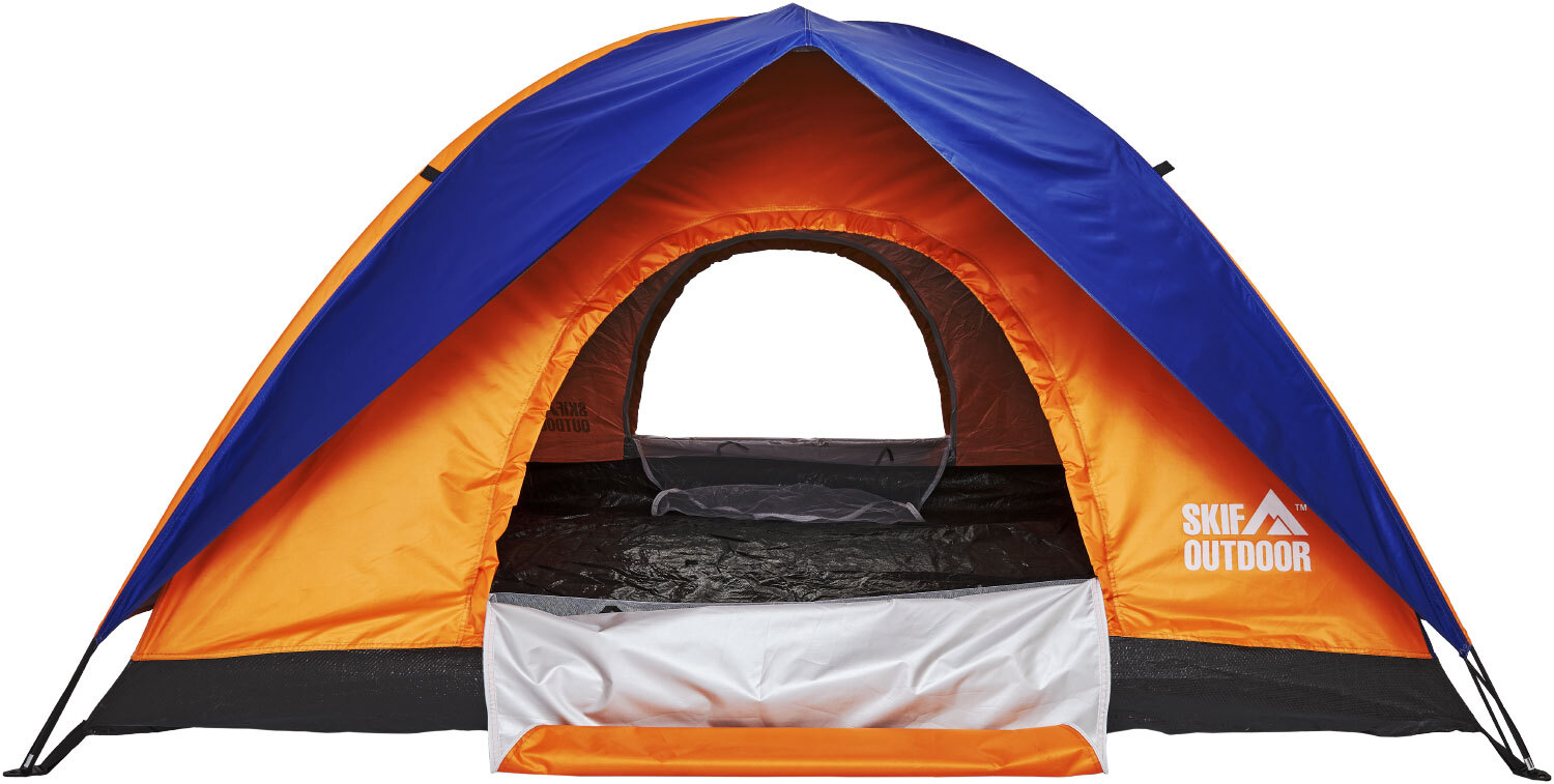 Палатка Skif Outdoor Adventure II. Размер 200x200 см. Orange-Blue