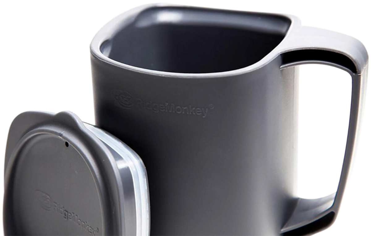 Термокружка RidgeMonkey ThermoMug 0.4l Gunmetal grey