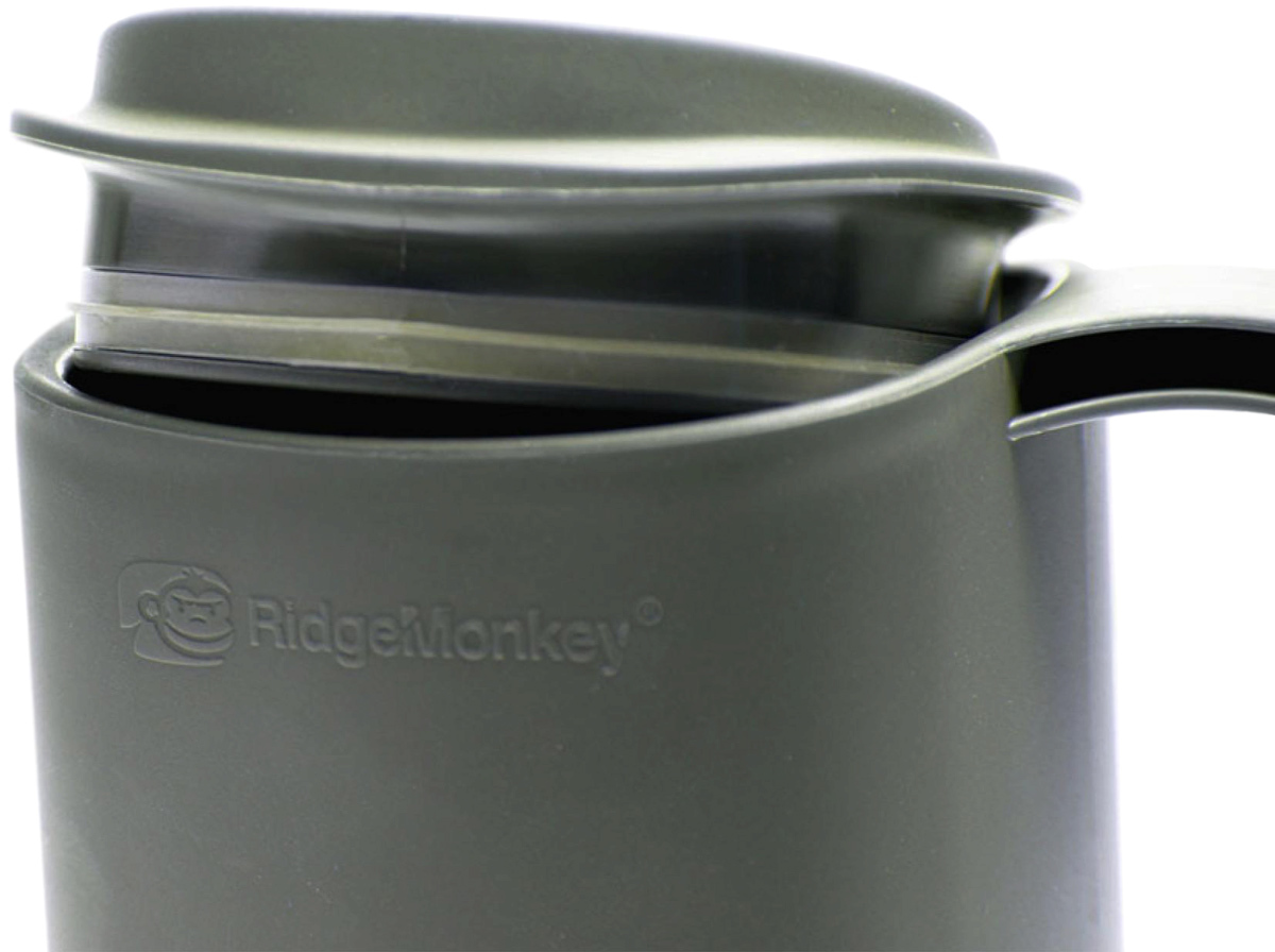 Термокружка RidgeMonkey ThermoMug 0.4l Gunmetal green