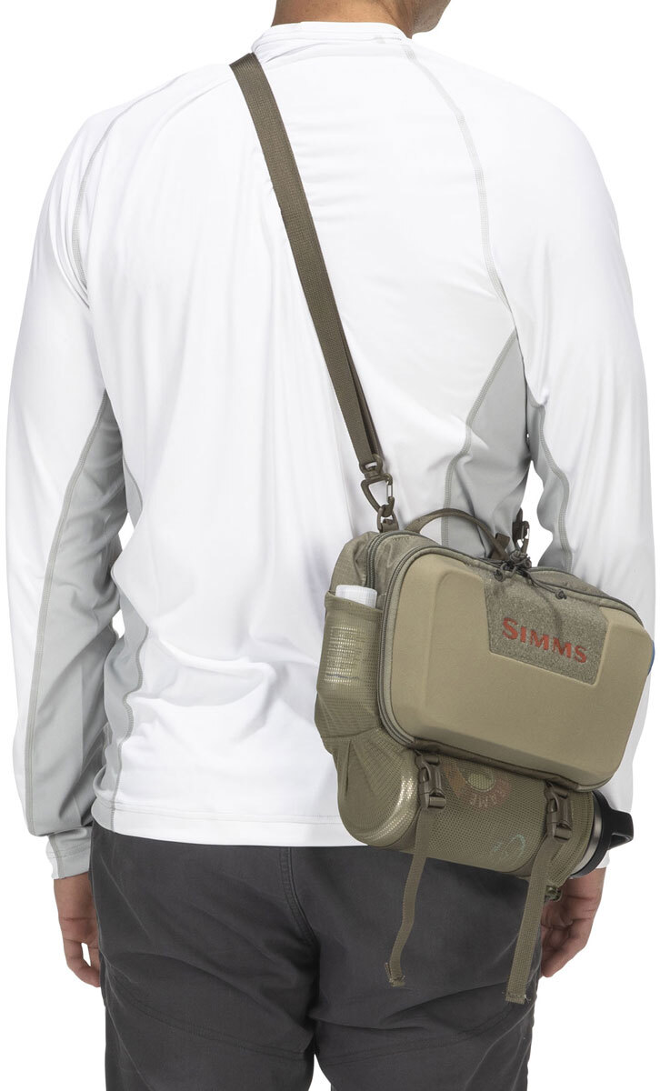 Сумка на пояс Simms Flyweight Large Pod ц:tan