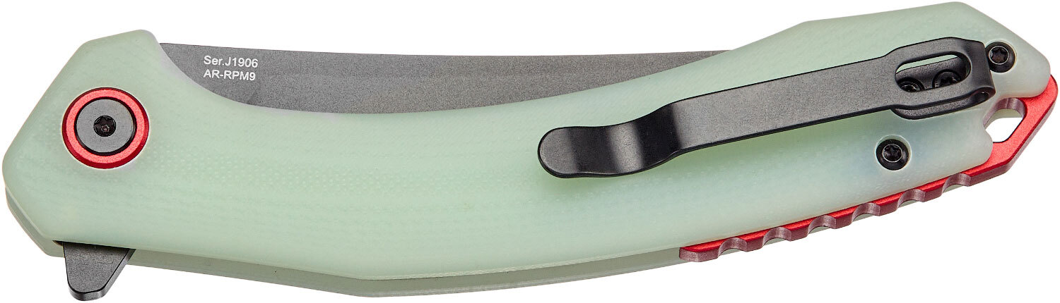 Нож CJRB Gobi Black Blade Mint green