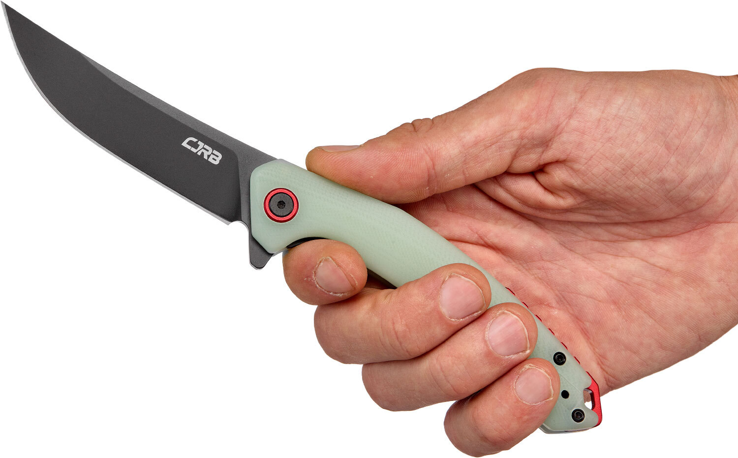 Нож CJRB Gobi Black Blade Mint green