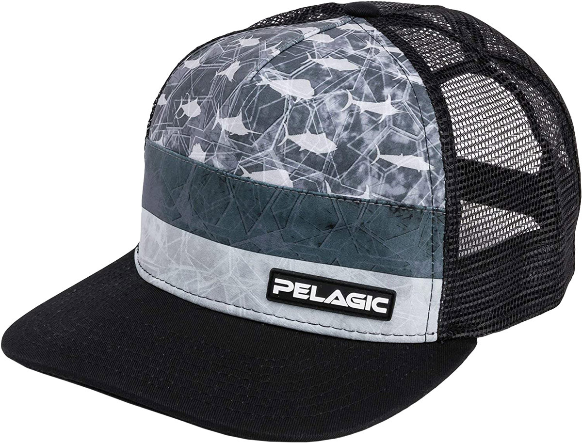 Кепка Pelagic Alpha Snapback Fishing Hat ц:grey