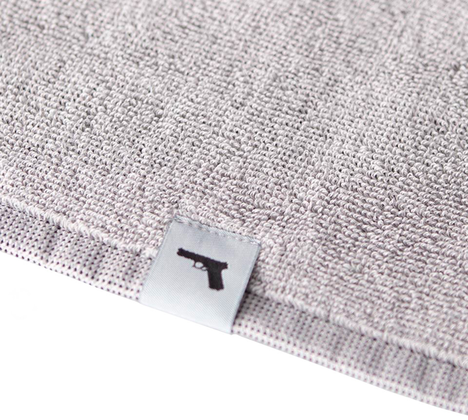 Полотенце Glock G48. Цвет - светло-серый