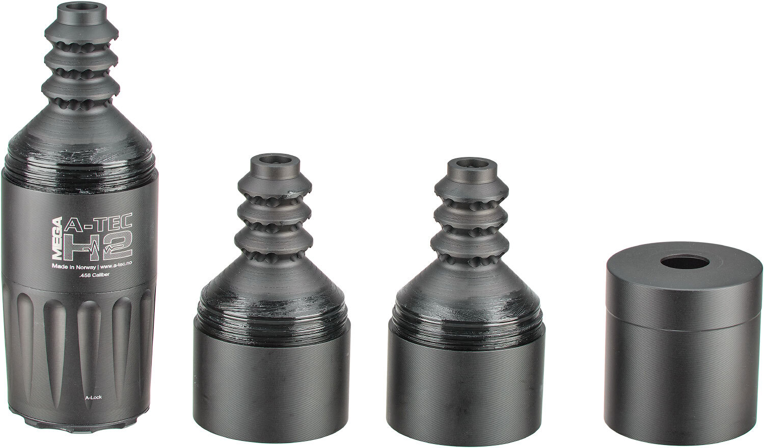 Глушитель A-TEC Mega H2. Кал. - .458. Резьба - A-Lock