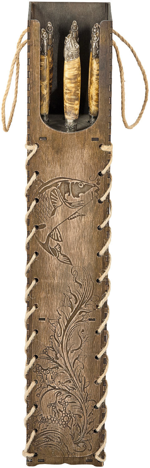 Набор шампуров R.A. Карп тубус