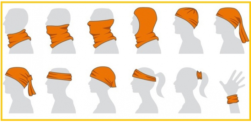 Мультиповязка Buff Original. Solid night blue