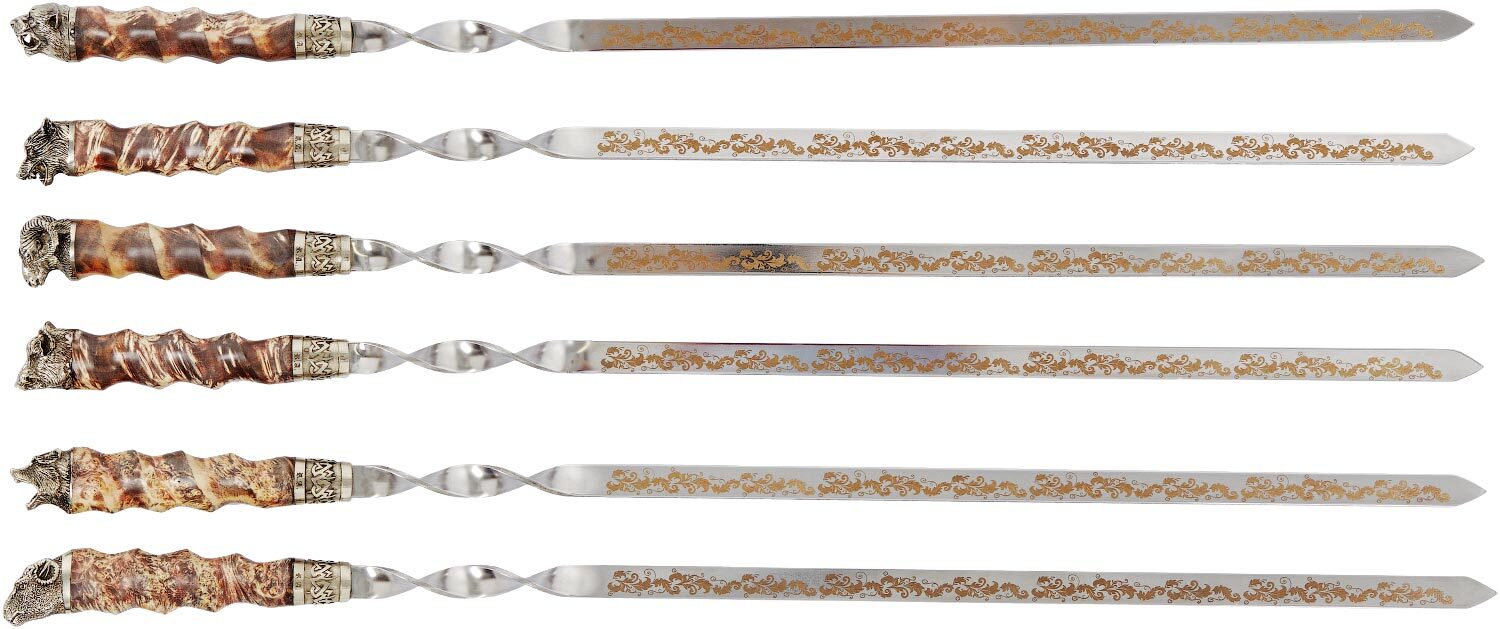 Набор шампуров R.A. Охотничий BIG колчан