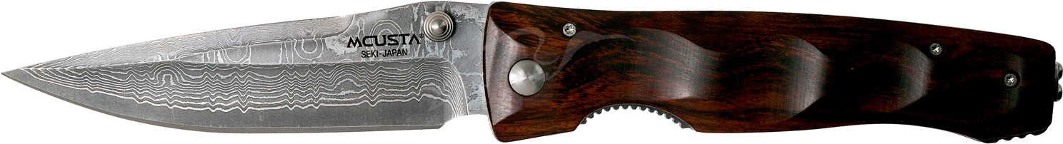 Нож Mcusta Elite Damascus Iron Wood