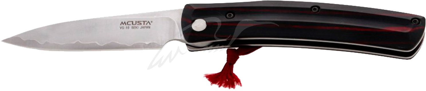 Нож Mcusta Friction Folder Wood red/black