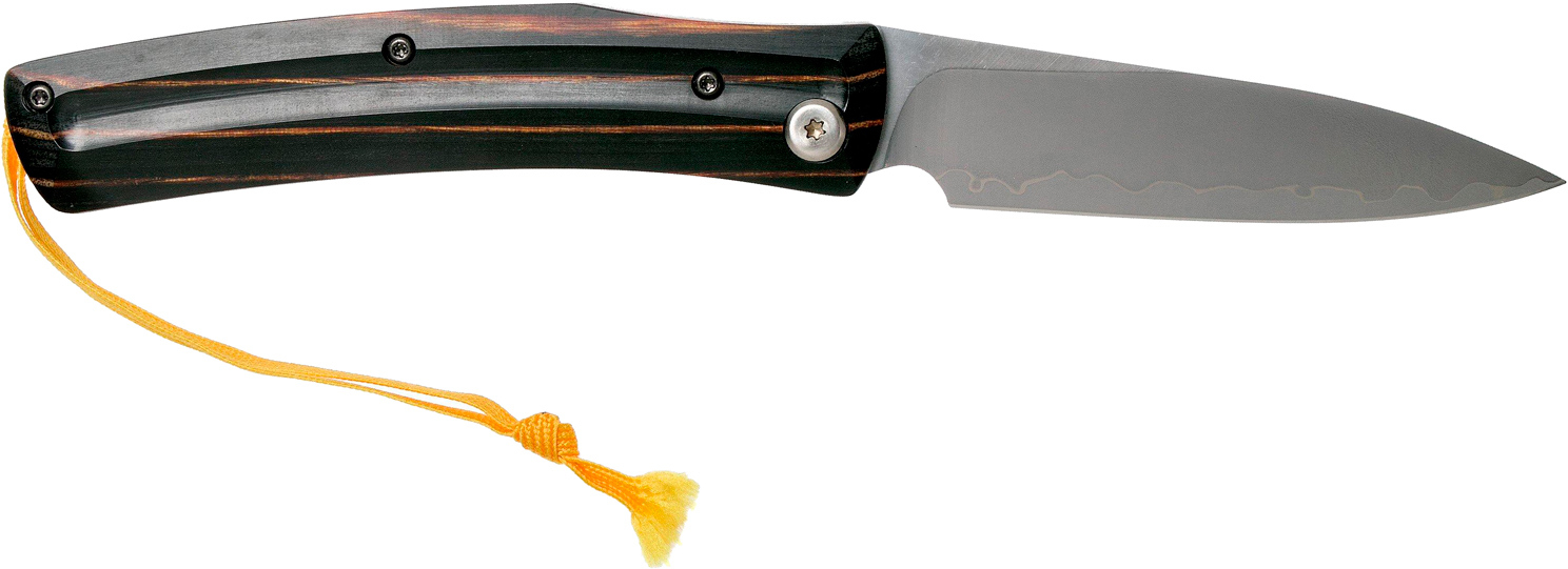 Нож Mcusta Friction Folder Wood yellow/black