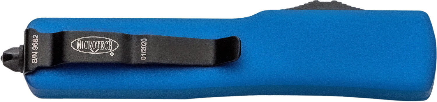 Нож Microtech UTX-70 Drop Point Black Blade Ц: синий
