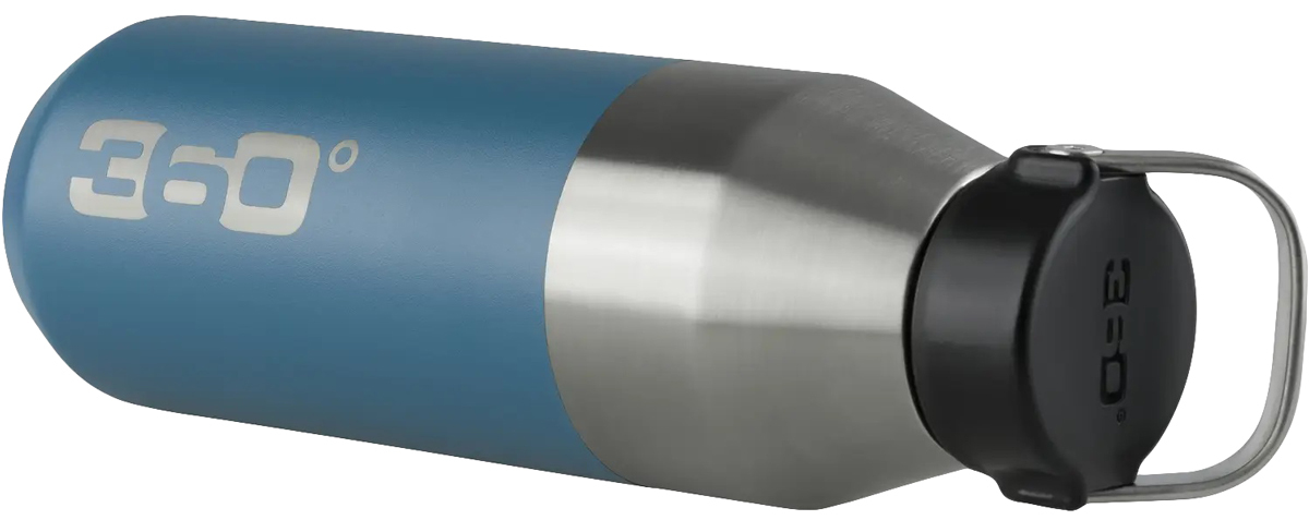 Термобутылка 360° Degrees Narrow Mouth Bottle 0.75l Denim