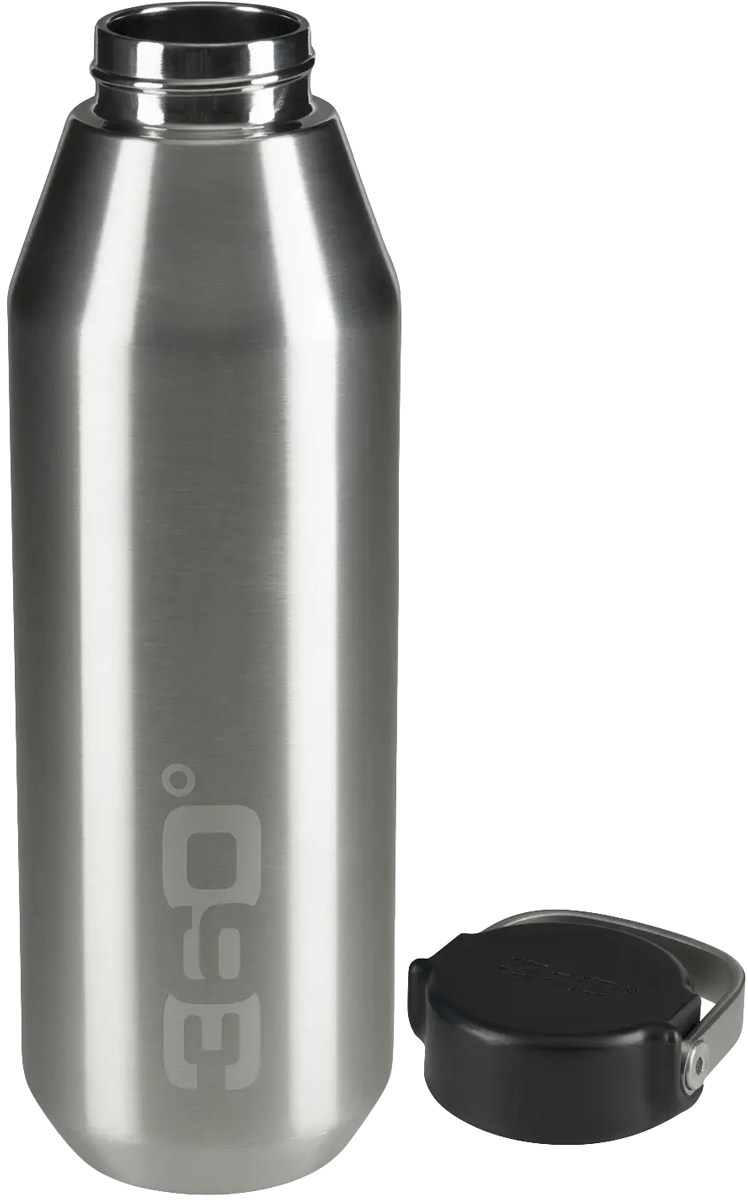 Термобутылка 360° Degrees Narrow Mouth Bottle 0.75l Silver