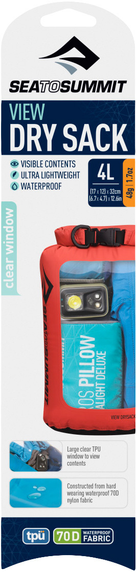 Гермомешок Sea To Summit View Dry Sack 4L ц:red