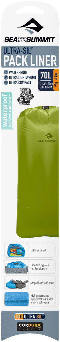 Гермомешок Sea To Summit Ultra-Sil Pack Liner. M. Green