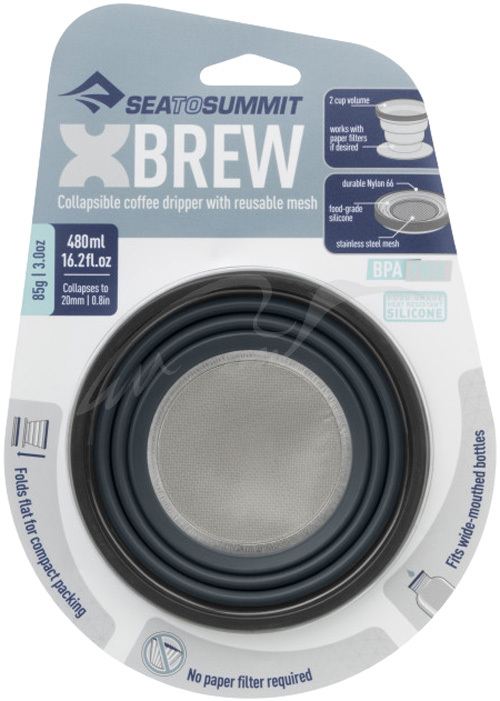 Фильтр Sea To Summit X-Brew Coffee Dripper для кофе ц:charcoal