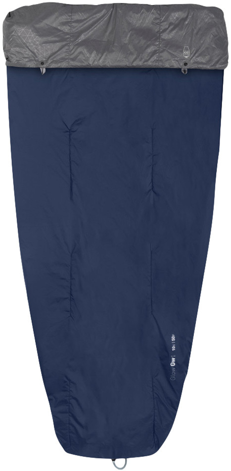 Спальный мешок Sea To Summit Glow Gw1 Quilt Regular ц:Dark Sapphire/Grey