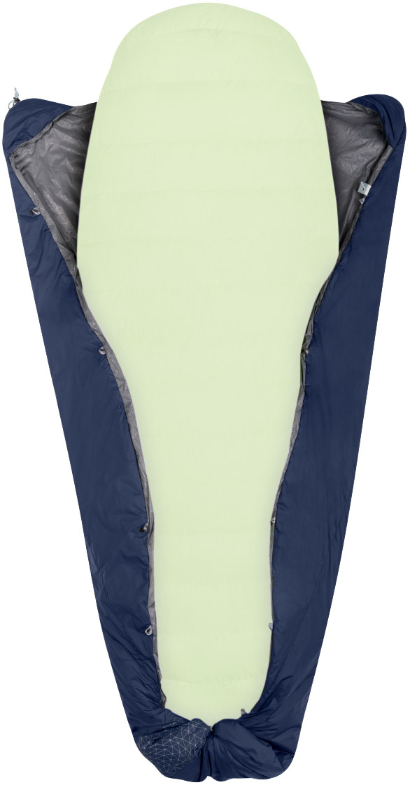 Спальный мешок Sea To Summit Glow Gw1 Quilt Regular ц:Dark Sapphire/Grey