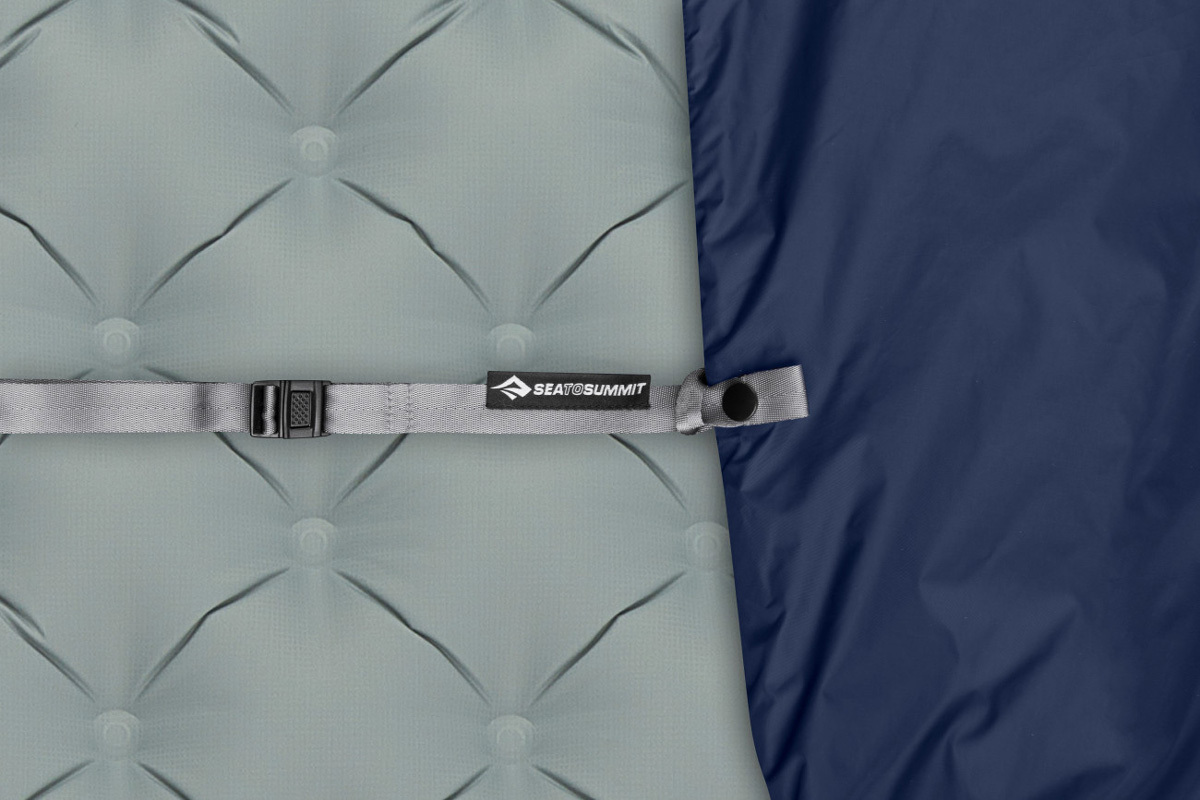 Спальный мешок Sea To Summit Glow Gw1 Quilt Regular ц:Dark Sapphire/Grey