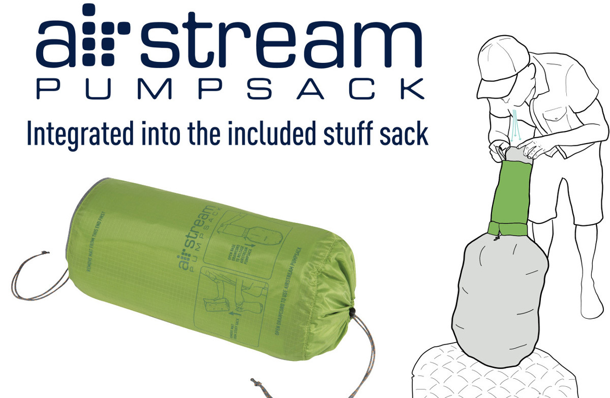 Матрац Sea To Summit Air Sprung Comfort Light Insulated Mat. Regular. Green