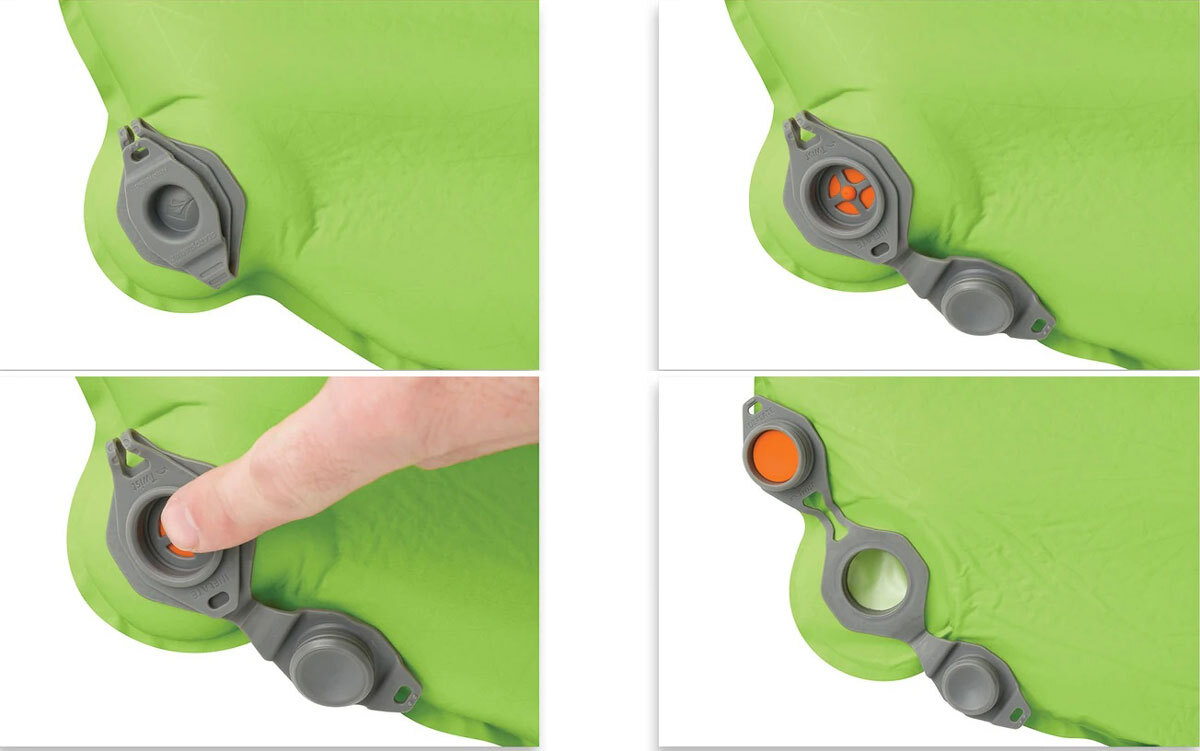 Коврик самонадувной Sea To Summit Self Inflating Comfort Light Mat. Small. Green