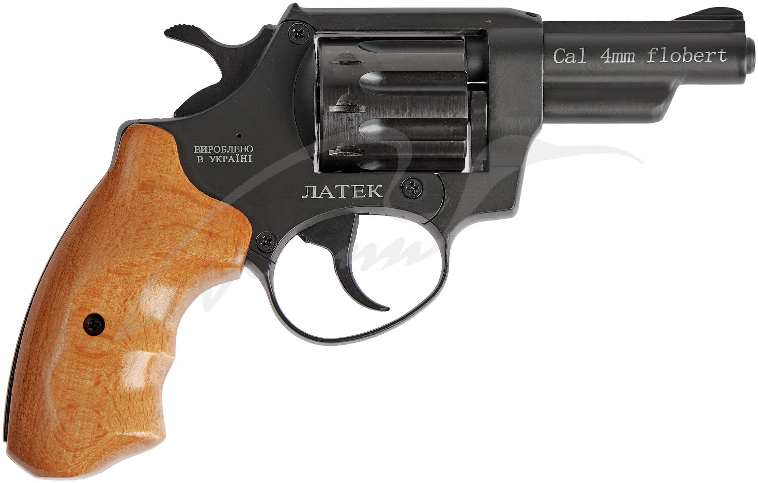 Револьвер флобера Safari Pro 431-M 3". Материал рукояти - бук