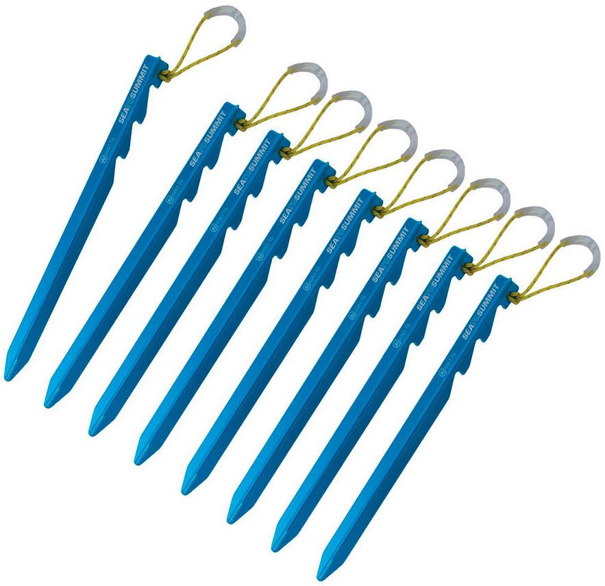 Набор колышек Sea To Summit Ground Control Tent Pegs 8 шт/уп ц:yellow