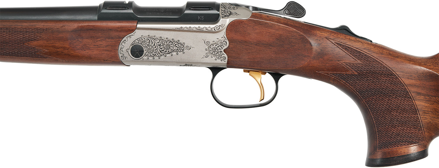 Штуцер Merkel K5 Arabesque кал. 6.5х57 R. Ствол - 56 см. Резьба - М15х1