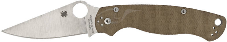 Нож Spyderco Para Military 2 Brown Micarta CPM Cru-Wear