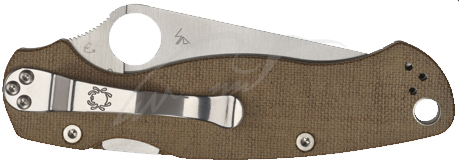 Нож Spyderco Para Military 2 Brown Micarta CPM Cru-Wear
