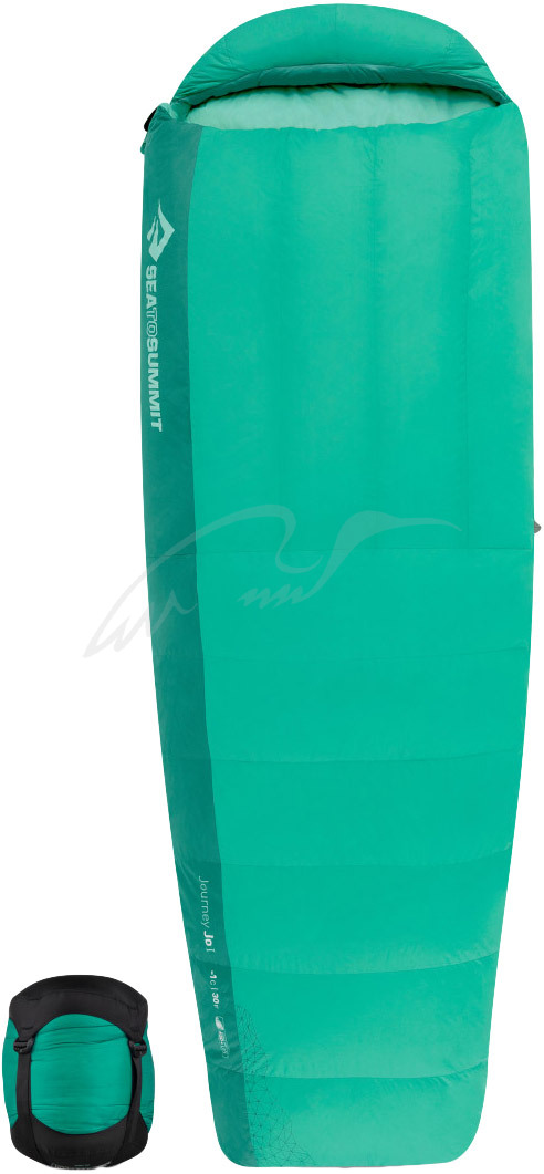 Спальный мешок Sea To Summit Journey JoI - Women’s Long -1°С ц:Peacock/Emerald