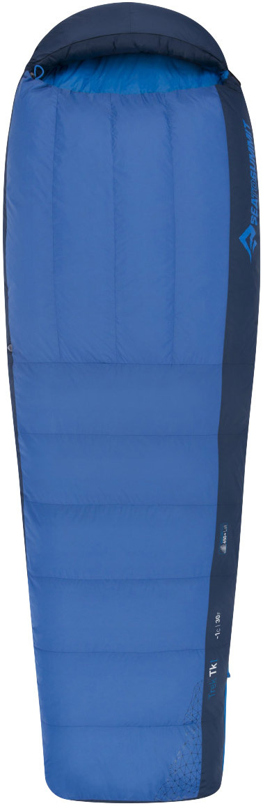 Спальный мешок Sea To Summit Trek TKI Long L -1°С ц:Bright Blue/Denim