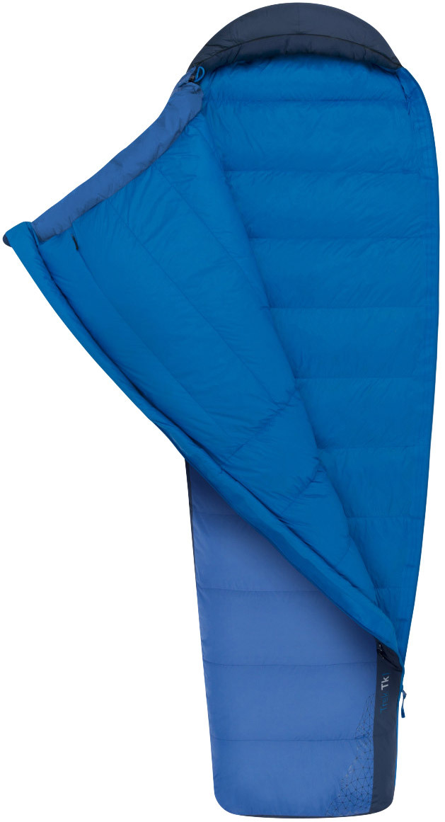 Спальный мешок Sea To Summit Trek TKI Regular L -1°С ц:Bright Blue/Denim
