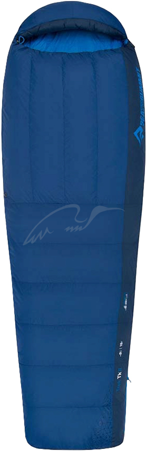 Спальный мешок Sea To Summit Trek TKII Regular Wide. L. -8°С Denim/Navy