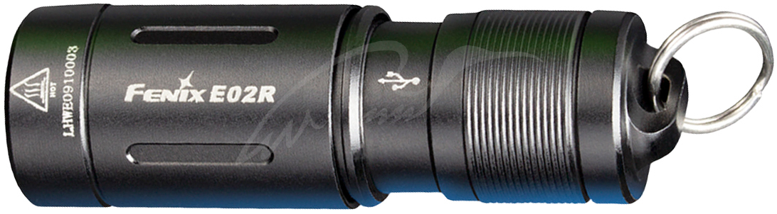 Фонарь Fenix E02R ц:black