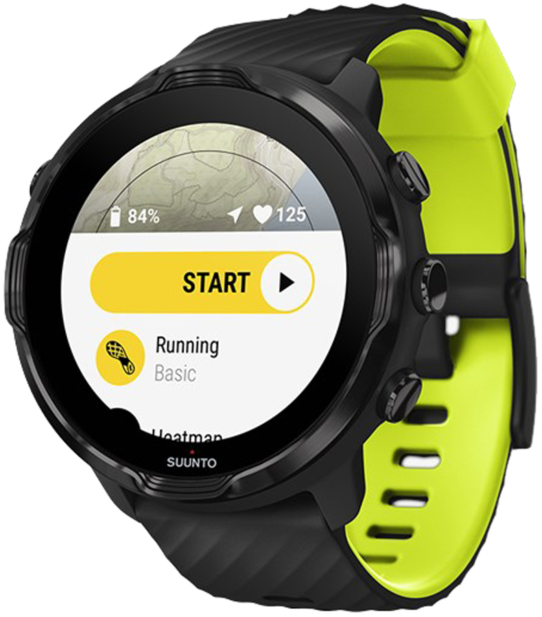 Часы Suunto 7 Black Lime