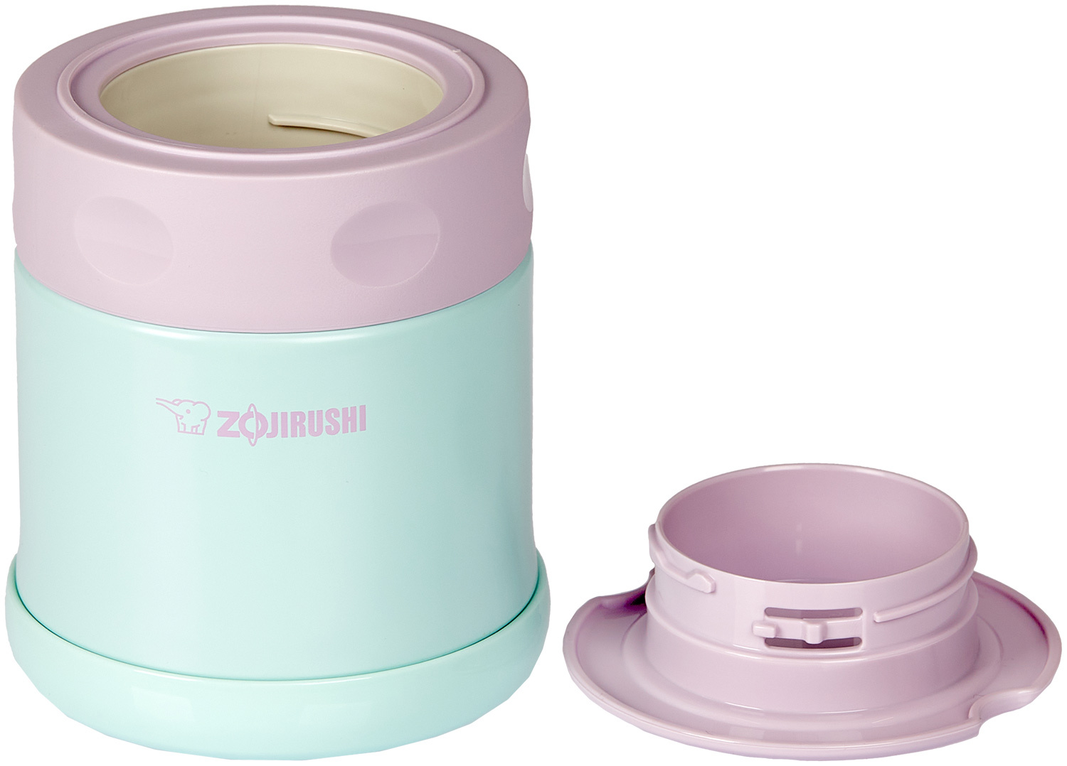Пищевой термоконтейнер Zojirushi SW-EK26H-AP 0.26l Pale blue