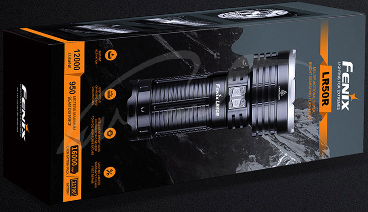 Фонарь Fenix LR50R ц:black