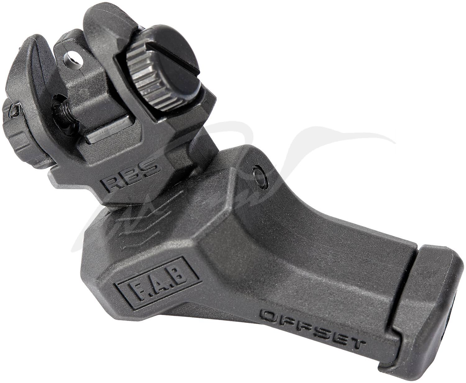 Целик и мушка FAB Defense FRBS OFFSET 45 градусов. Black