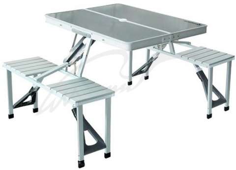 Стол KingCamp Delux Picnic set ц:silver