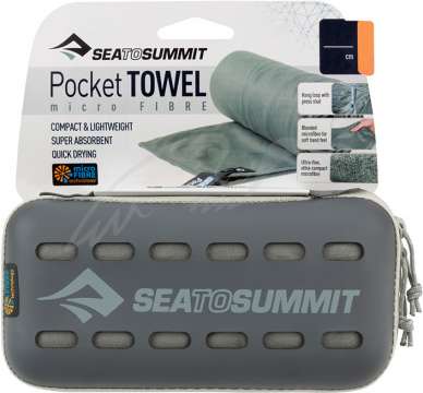 Полотенце Sea To Summit Pocket Towel S 40x80cm ц:grey