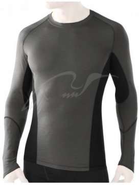 Термосвитер Smartwool NTS Light 195 Crew дл. рукав ц:темно-серый