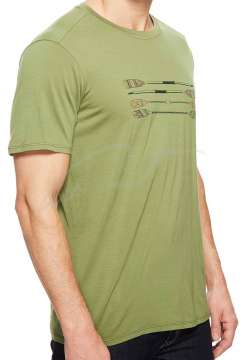 Футболка Smartwool Merino 150 Paddles and Oars Tee light loden p. ц:хаки