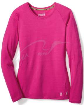 Футболка Smartwool Woman’s Merino 150 Baselayer Pattern Long Sleeve ц:малиновый
